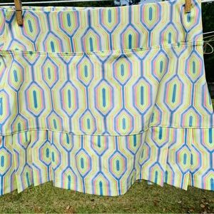 Geometric Patterned Golf Skirt - Multicolor